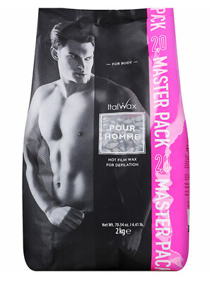 ItalWax Ital Wax Line Воск горячий плёночный для депиляции в гранулах / Pour Homme Hot Film Wax For Depilation, 2 кг 592900 28017 