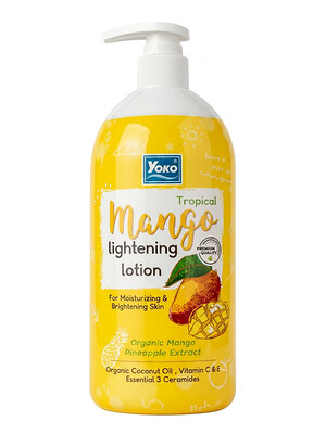 Siam Yoko Yoko Осветляющий лосьон для тела с экстрактом спелого манго и комплексом церамидов, 400 мл 592926 28500 