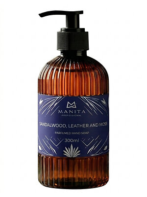 MANITA Жидкое мыло парфюмированное, сандал, кожа, мох, 300 мл 592934 28511 