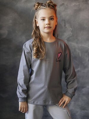 BATIK Лонгслив 592943 028/1_ЛС26 Графит