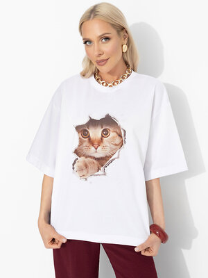 CHARUTTI Футболка 592965 12906 Белый