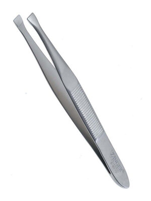 Zinger Пинцет для коррекции бровей прямой / Classic 161-FD, 7,5 см 593688 2838 