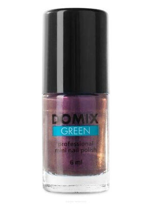 Domix Green Professional Лак для ногтей, темный серо-сиреневый, 6 мл 593710 4211 