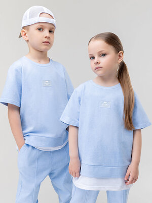 Bodo Футболка 593827 4-342MU голубой