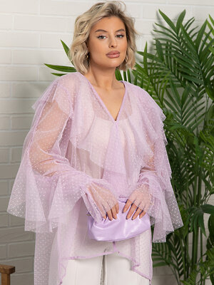 LT Collection Блуза 594006 Б15549-39М Фиолетовый