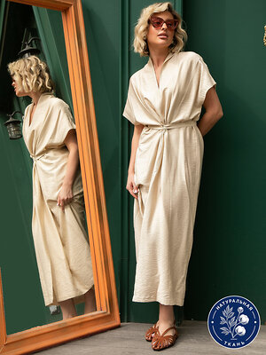 LT Collection Платье 594129 П15789-30М Молочный