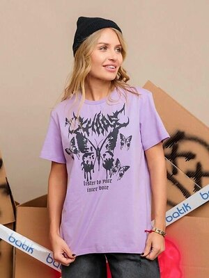 BATIK Футболка 594493 086_БК25 Сиреневый