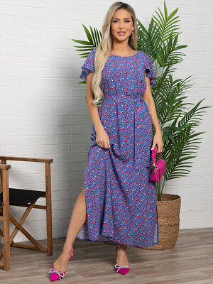 LT Collection Платье 594986 П15898-16М Синий