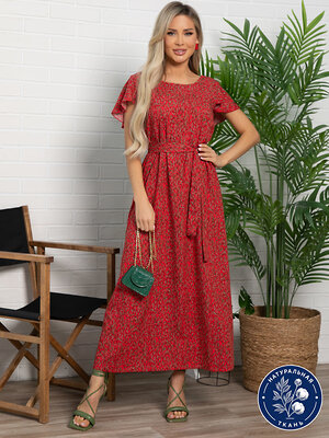 LT Collection Платье 594988 П15897-16М Красный