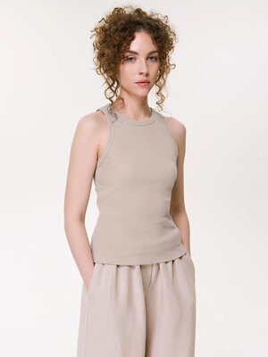 Conte elegant Майка 595162 BASIC COLLECTION LM 5022 (пакет) бежевый