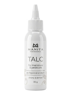 MANITA Тальк для маникюра и педикюра / Cherry & Lemon, 30 г 595501 28490 