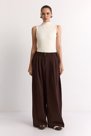 TOPTOP STUDIO Брюки 596179 TTS.032.18768.700 Коричневый