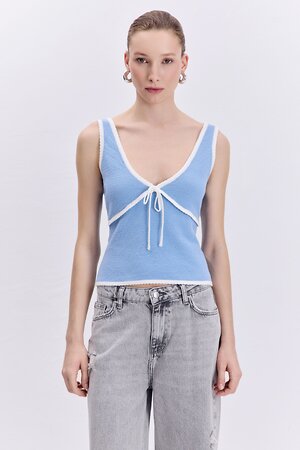 TOPTOP Майка 596439 TT.026.17213.600 Голубой