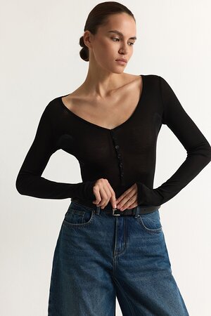 TOPTOP Боди 596937 TT.023.15765.900 Черный