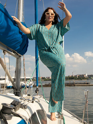 LT Collection Костюм 597771 К15900-7М Бирюза