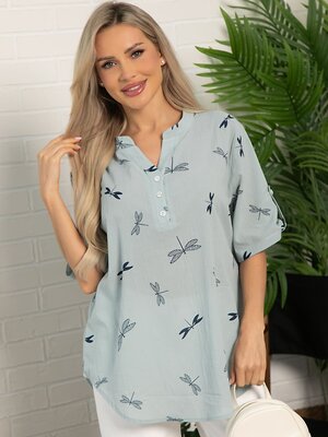 LT Collection Блуза 597776 Б15949-4М Зеленый