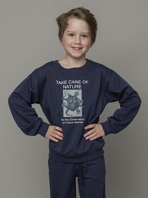 BATIK Свитшот 597794 049_ЛС26 Графит