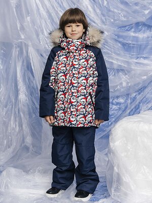 BATIK Комплект 598306 0339-27з-1 Красный/т.синий
