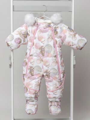 BATIK Комбинезон 598323 0310-27з-2 Принт/розовый