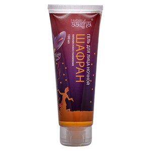Aasha Herbals Гель для лица ночной шафран питание и восстановление, 100 мл 598902 17675 
