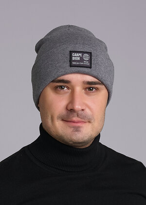 CLEVER Шапка 599058 433903вн серый