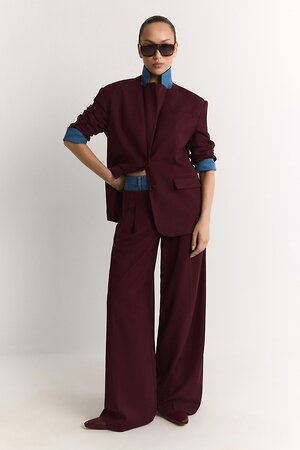 TOPTOP Брюки 599061 TT.032.18808.330 Бордовый