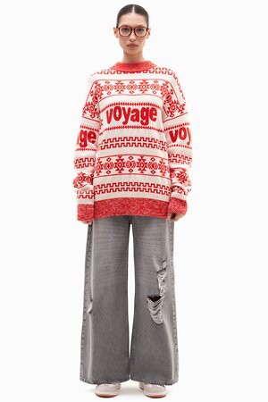TOPTOP STUDIO Свитер 599137 TTS.050.13766.320 Красный