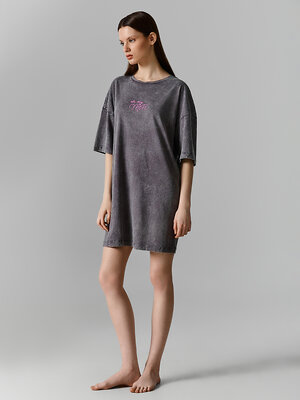 MARK FORMELLE Туника 599460 512079 ACID WASH графит +печать
