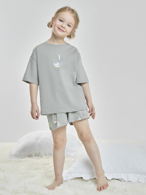 CROCKID Пижама 599953 МП 1658 оливковый