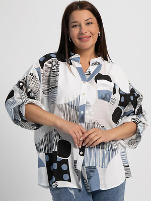 LT Collection Блуза 600412 Б16096-18М Белый