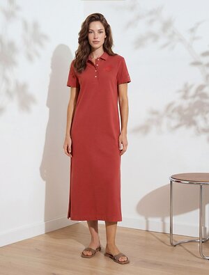 VILATTE Платье 600419 D42.128 терракота