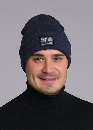 CLEVER Шапка 600582 433903вн синий