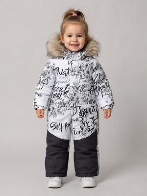BATIK Комбинезон 600637 0315-27з-2 Принт/графит
