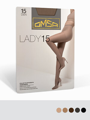 Omsa Колготки 600728 LADY 15 Caramello (Бежевый)