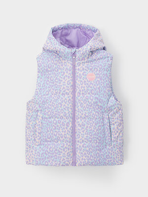 CROCKID Жилет 600840 ВК 35019/н/2 ГР (128-152) мятный, неоновый леопард