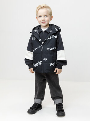 CROCKID Жилет 600843 ВК 35019/н/3 ГР (98-128) черный, позитив