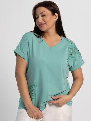 LT Collection Блуза 601081 Б16090-20М Зеленый