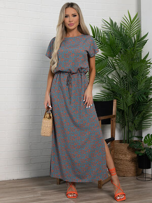 LT Collection Платье 601084 П16109-12М Голубой