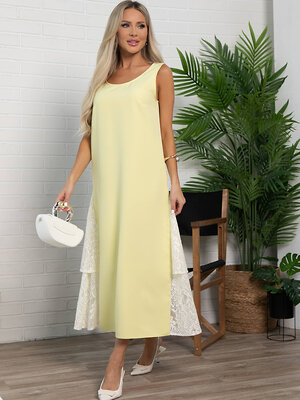 LT Collection Сарафан 601099 П16136-10М Желтый