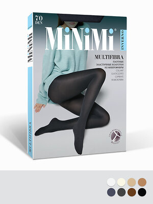 Minimi Колготки 601277 MULTIFIBRA  70 3D Carbone (Серый)