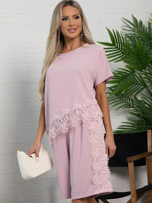 LT Collection Костюм 601673 К16159-30М Розовый