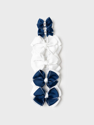 PLAYTODAY Резинка для волос 601886 22621898 белый,тёмно-синий