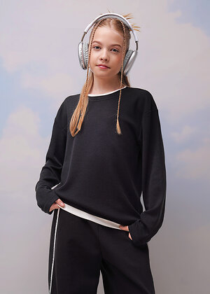 CLEVER Джемпер 602821 767535/21шаф чёрный