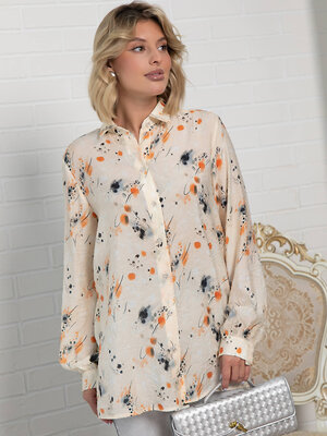 LT Collection Блуза 603082 Б16185-30М Бежевый