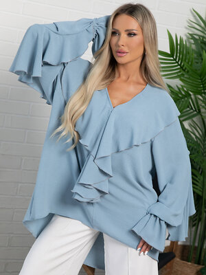LT Collection Блуза 603467 Б16135-39М Голубой