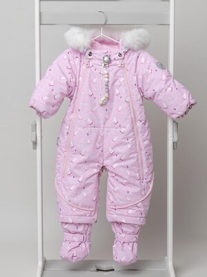 BATIK Комбинезон 603753 0312-27з-3 Принт/розовый