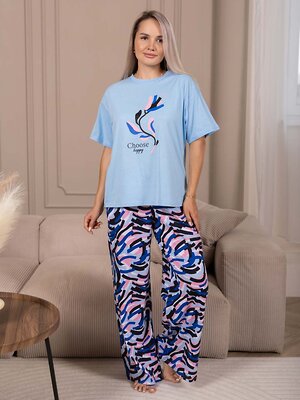Текс-плюс Костюм 604523 00-00248874 Синий,розовый