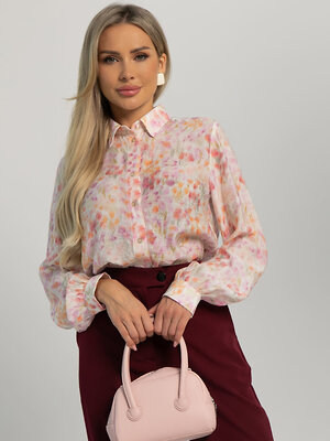 LT Collection Блуза 604636 Б16186-30М Розовый