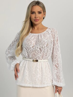 LT Collection Блуза 604898 Б16192-10М Белый