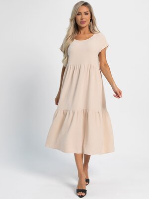 LT Collection Платье 604902 П16205-48М Бежевый